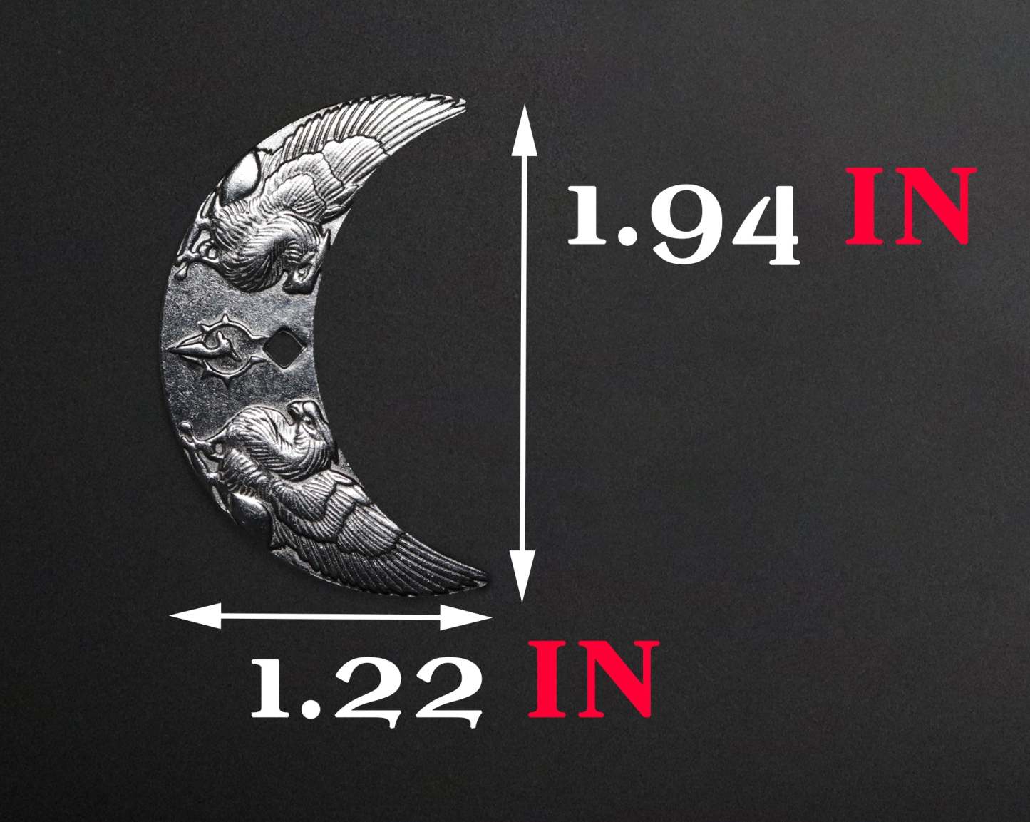 100 Byhoo Crescent Moon Coins