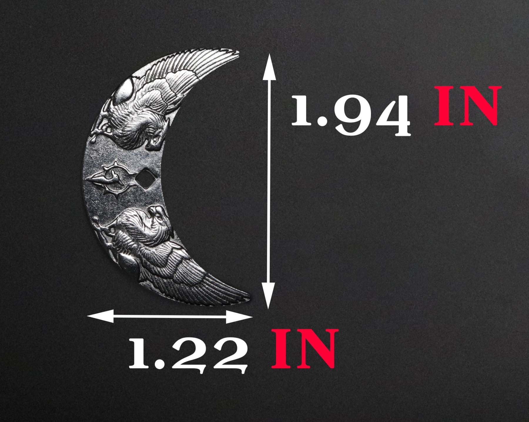 100 Byhoo Crescent Moon Coins