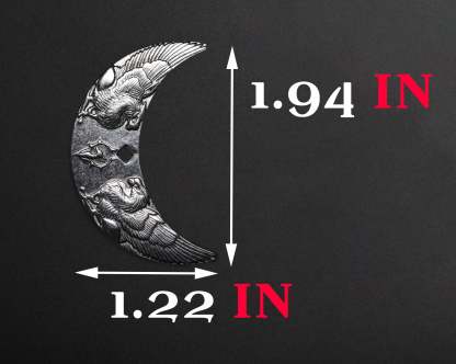 100 Byhoo Crescent Moon Coins