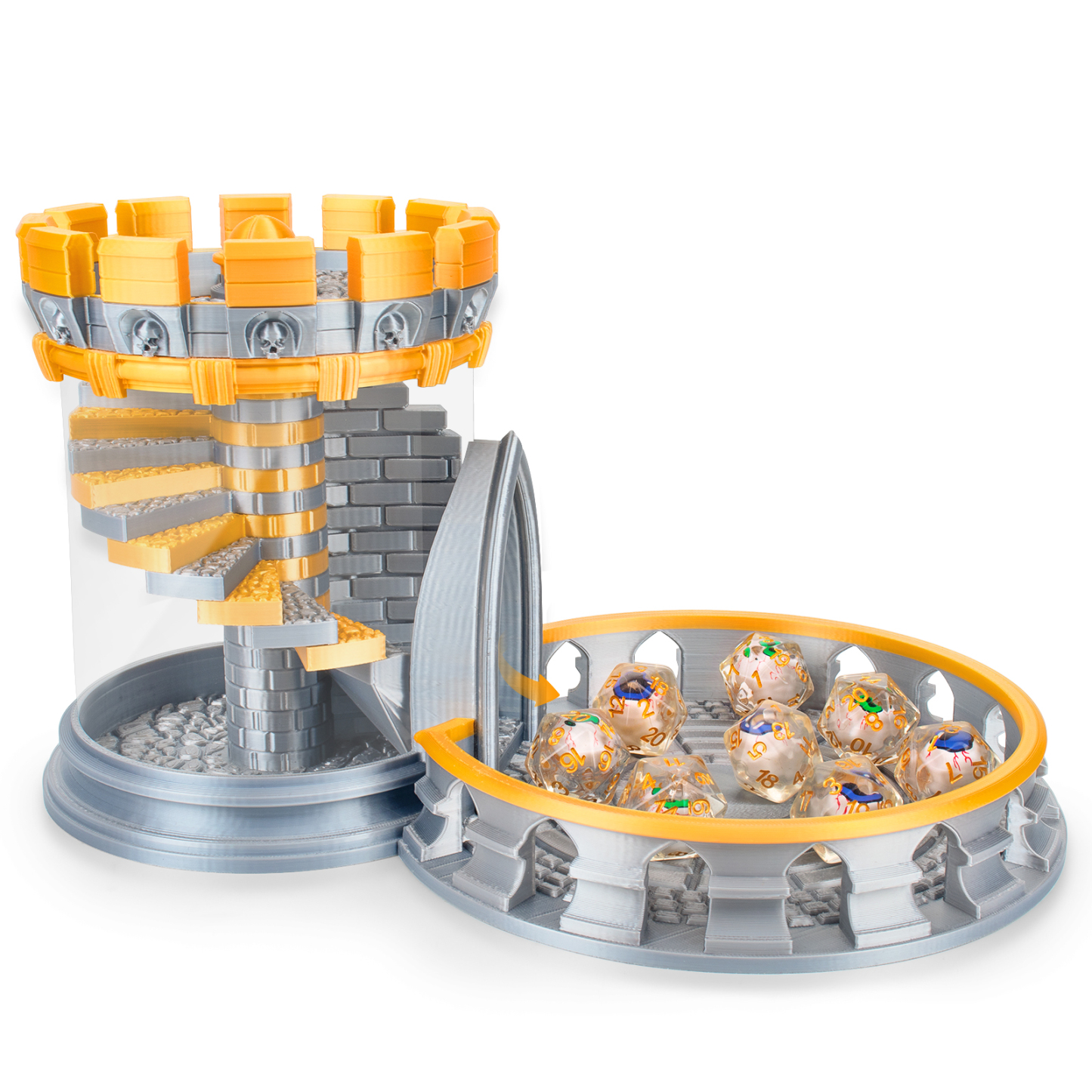 Byhoo DND Dice Rolling Tower