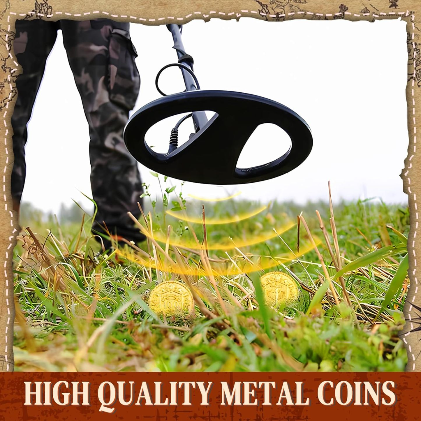 Byhoo 30PCS Metal DND Coins, 1.2" Gold Tokens with 100 Face Value for Board Game and Tabletop RPG, Fantasy Metal Coins for Pathfinder,Pirate Game and Party Cosplay