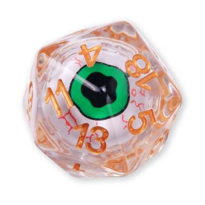 Byhoo DND Eyeball Dice with Metal Box