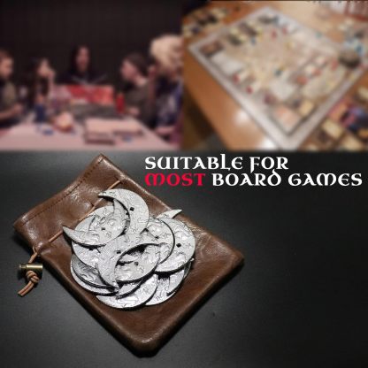 100 PCS Byhoo Crescent Moon Coins