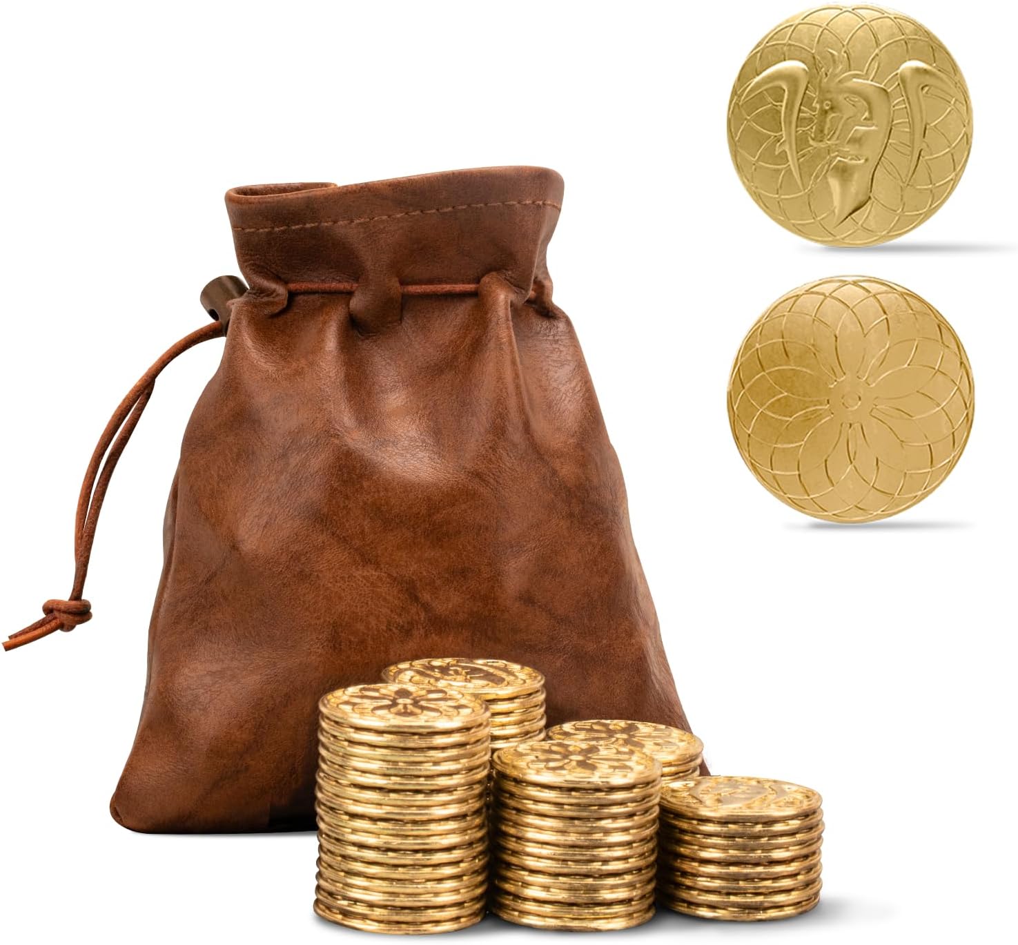 168PCS Silver Coins and 672PCS Gold Coins