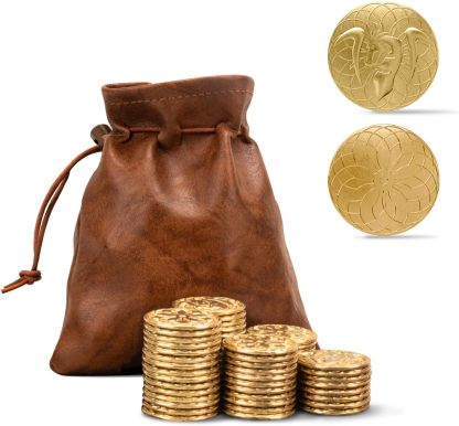 168PCS Silver Coins and 672PCS Gold Coins