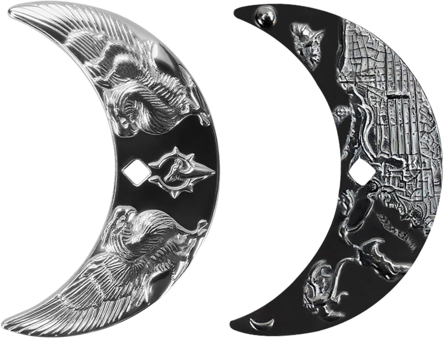 Byhoo 10 PCS Metal Fantasy Coins,Customizable Game Tokens for DND, RPG, Tabletop Roleplay, Challenge Coins, Collectibles & Gift Ideas, Bulk Order Available