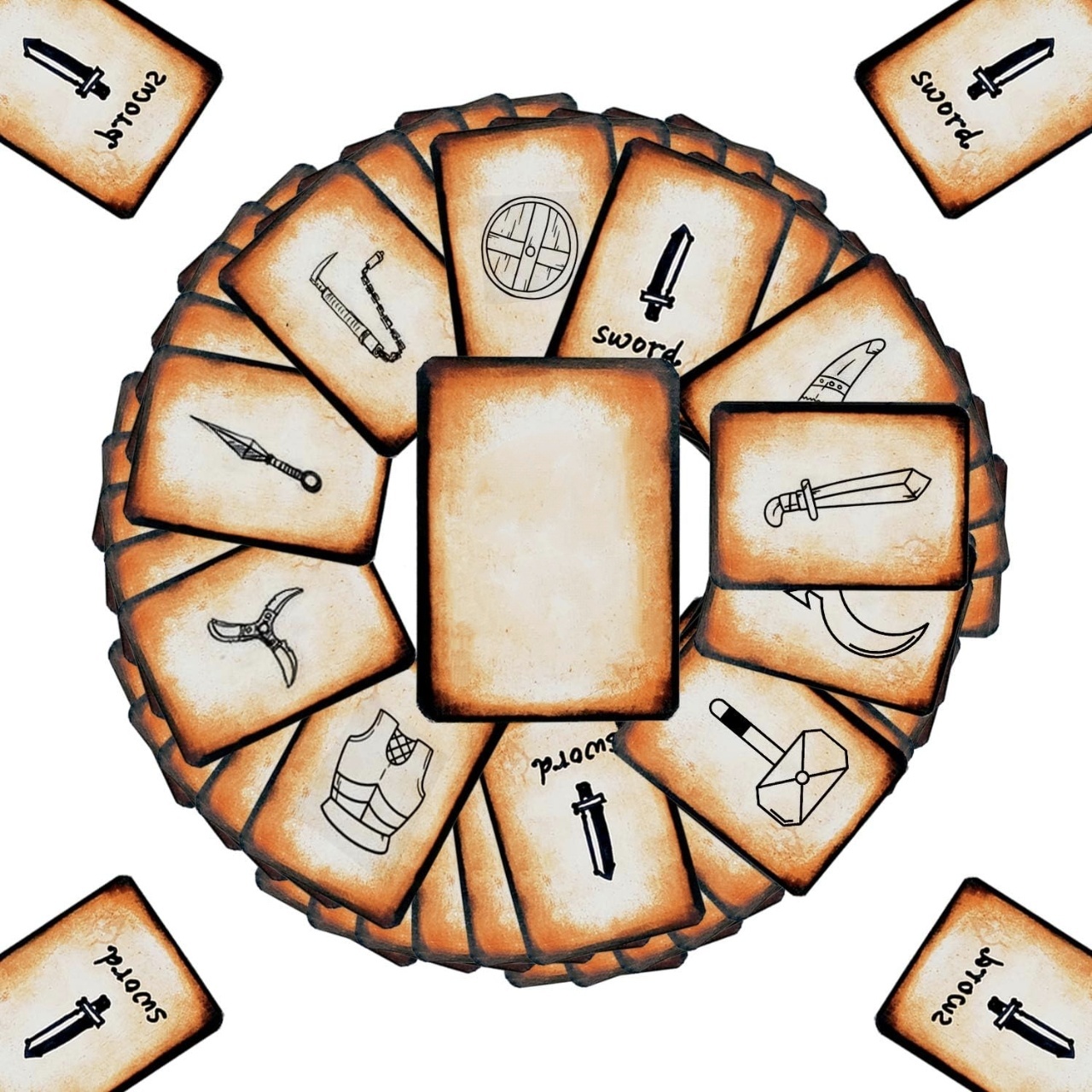 Byhoo 120PCS DND Spellbook Cards and Reference 