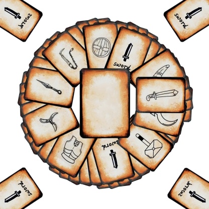 Byhoo 120PCS DND Spellbook Cards and Reference 