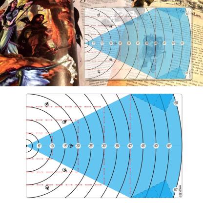 Byhoo Spell AOE Damage Template DND Area Effect Markers 