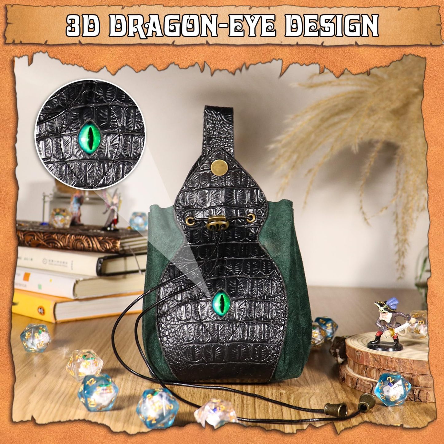 DND Dice Bag Can Hang on the Belt