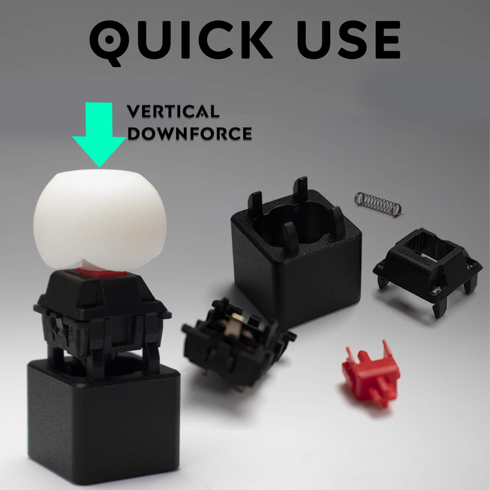 Byhoo Metal Cherry MX Switches Metal Switch Opener Tester Kits for Mechanical Keyboard 3PCS Aluminum Switch Open Tool Suit for Lube Switch Accessories for Gaming Keyboard Gamer