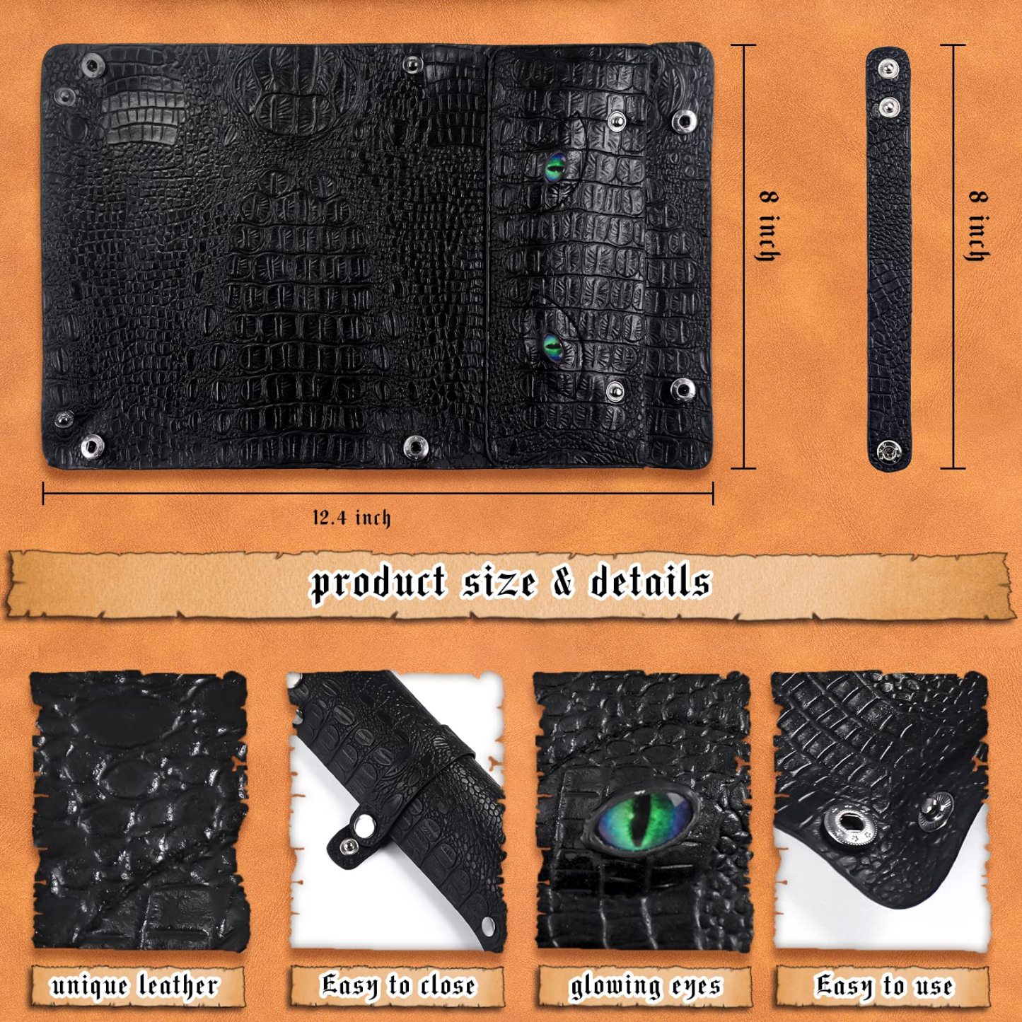 Byhoo DND Dice Tray & Dice Bag 2 in1
