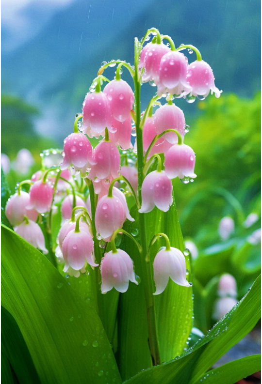 Lily of the Valley：Naturally scented flowers