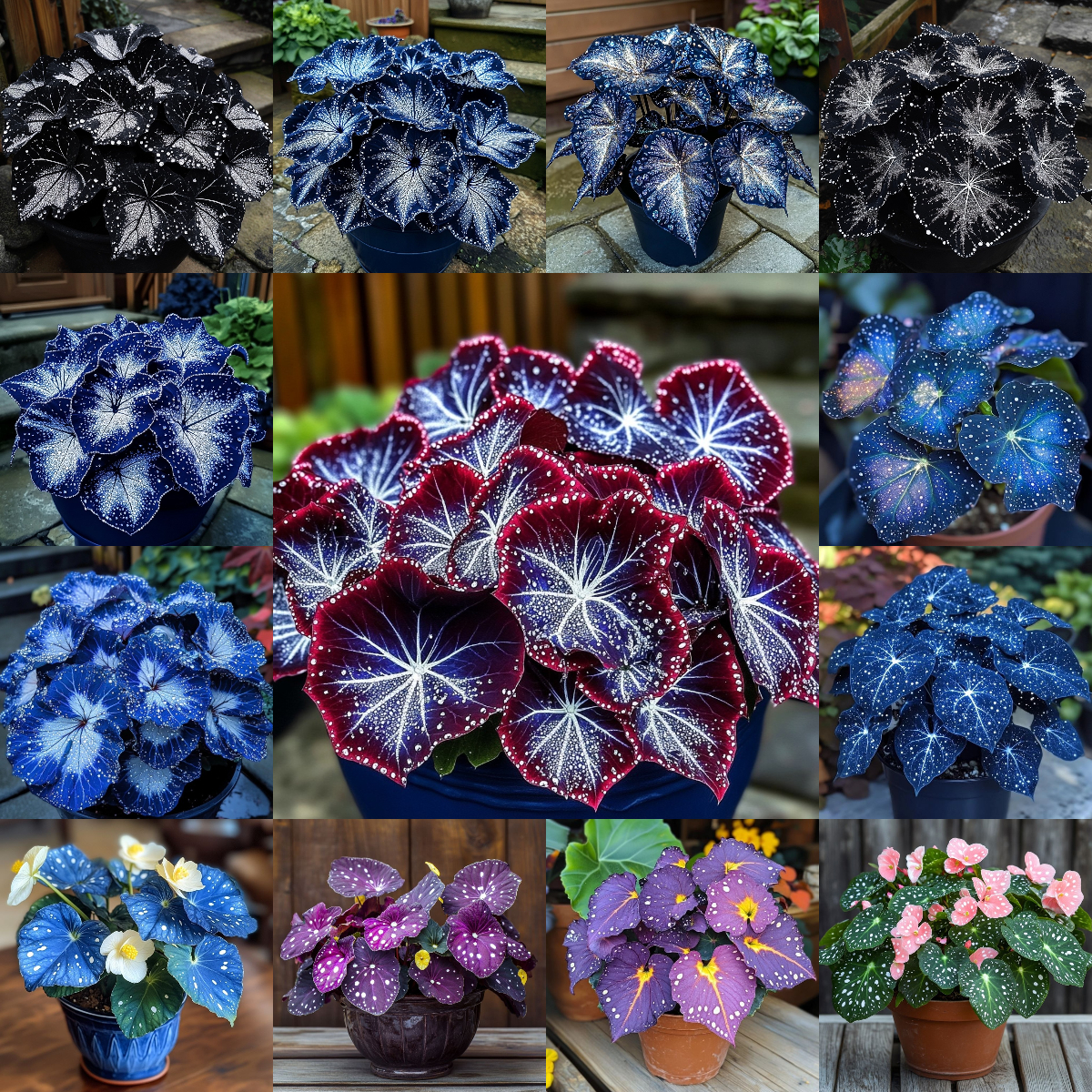 Rare Rex Begonia Seeds