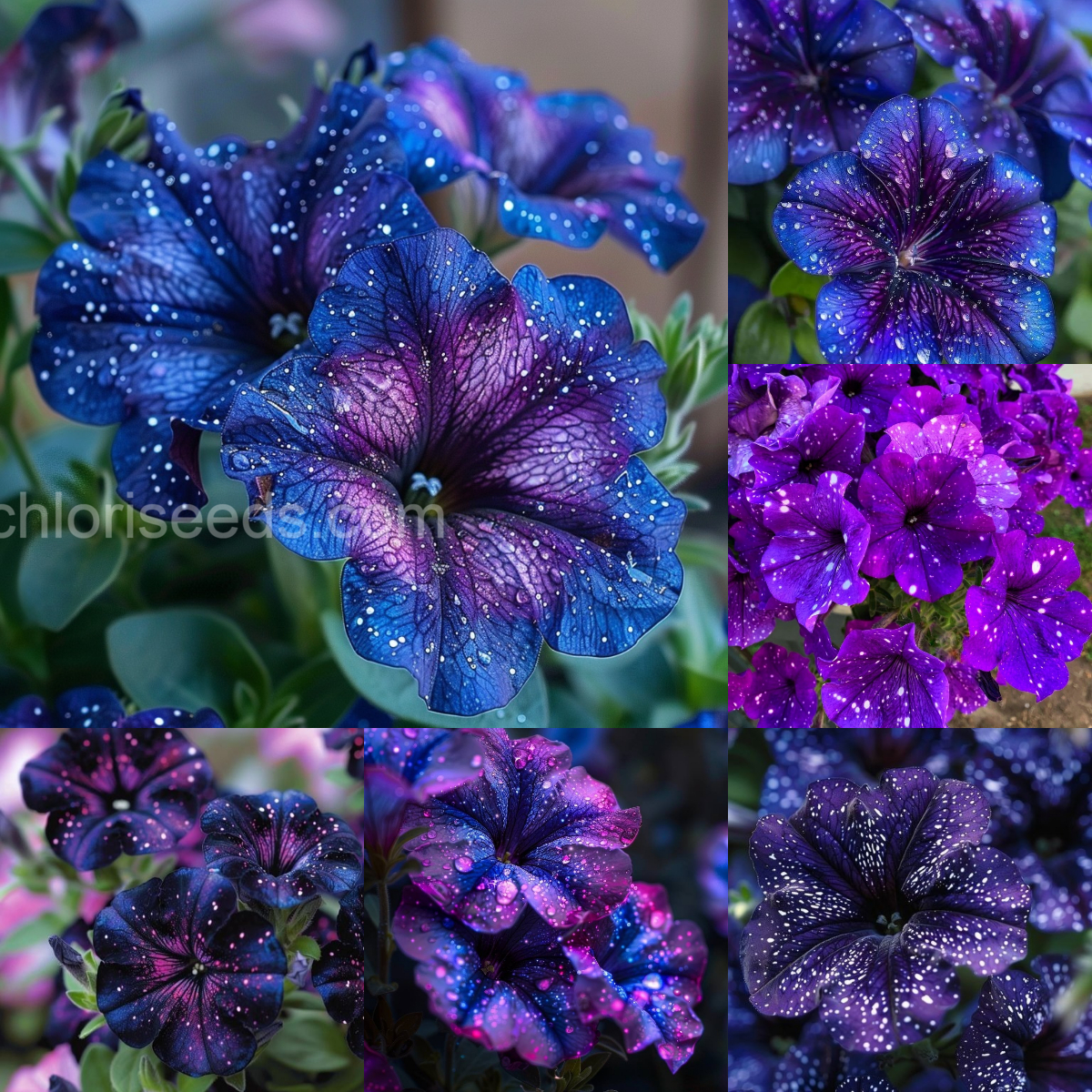 Dark Spotted Petunia Seeds 🌸