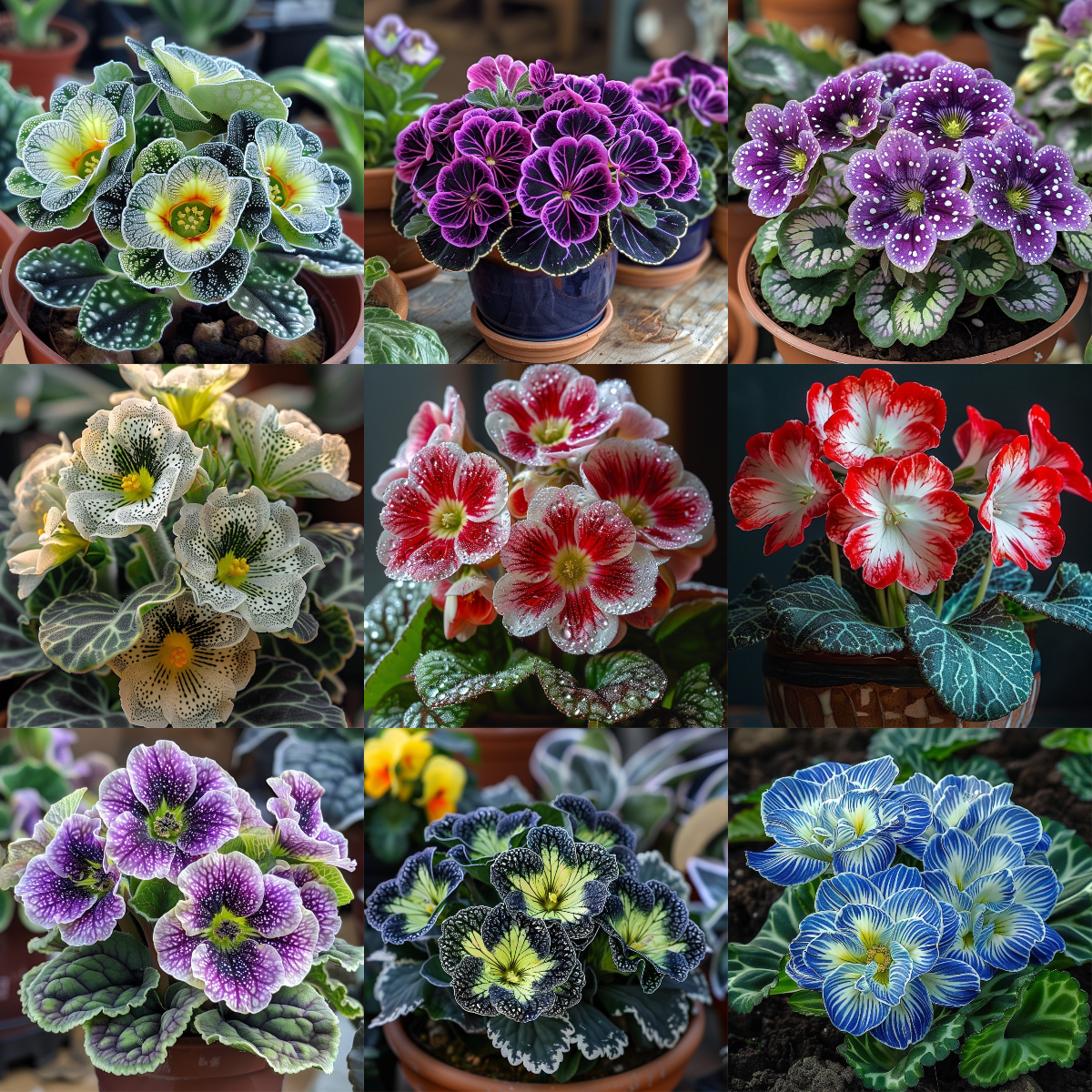 Multicolor African Violet Seeds