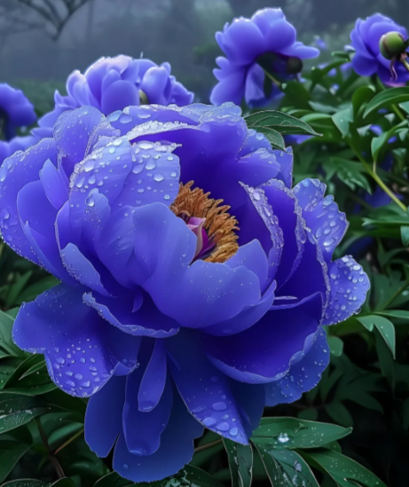 🌸 Multi Color peony seeds with double petals