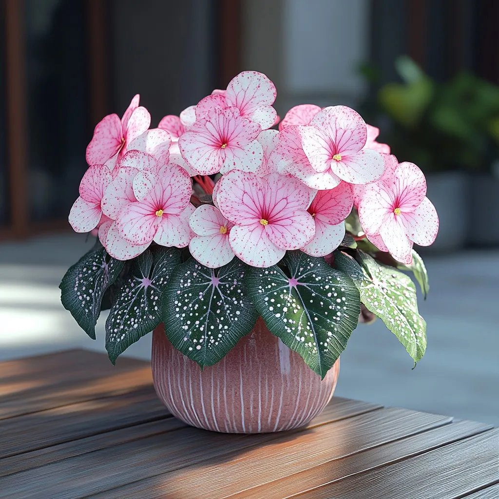 Rose-Shaped Begonia