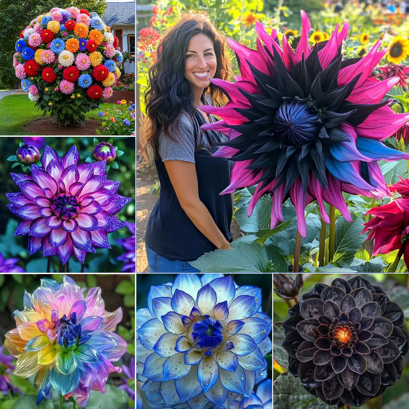 Enchanting Giant Fast-Growing Dahlia