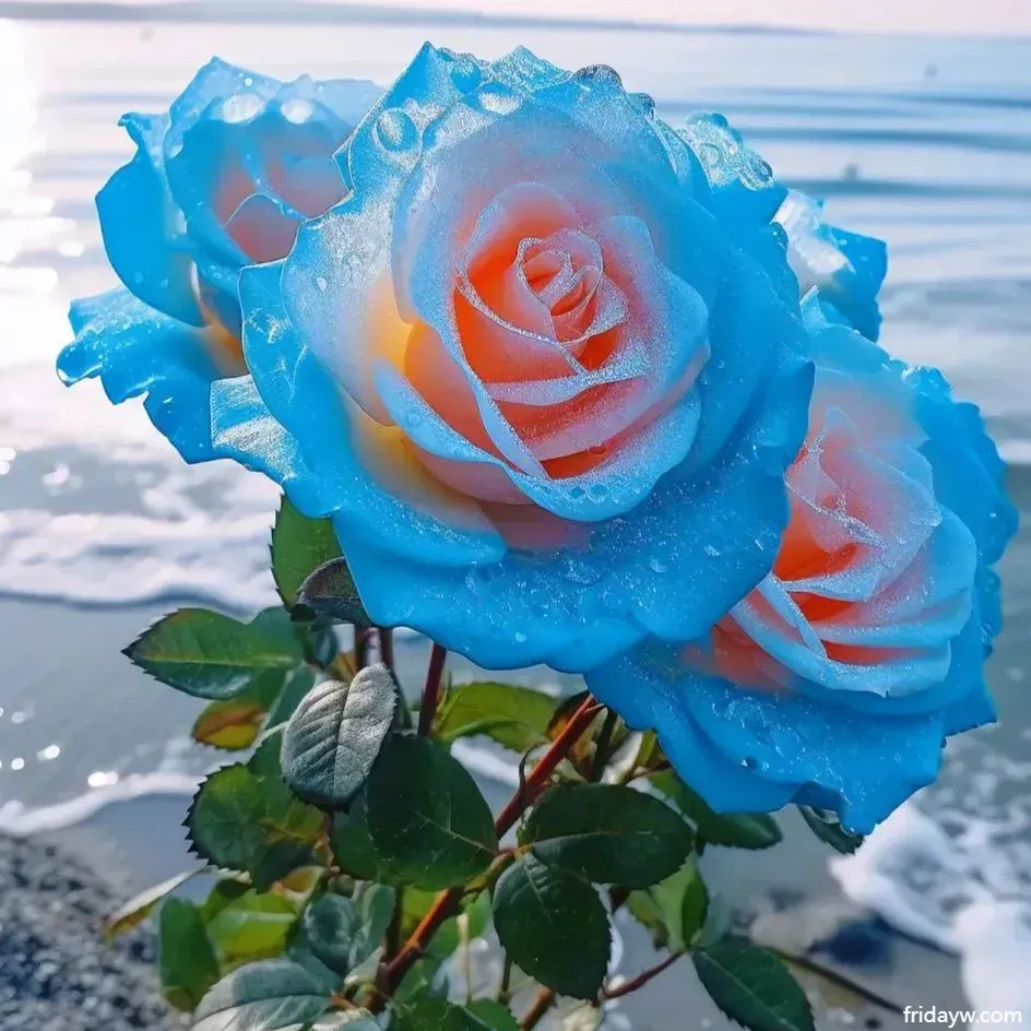 💙Blaue Verzauberin Rose Samen✨52% Rabatt
