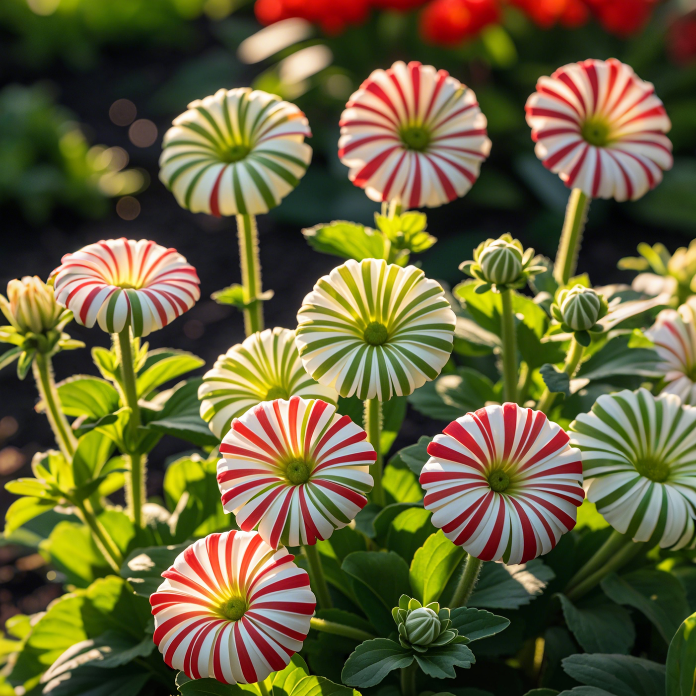 🌺 Peppermint Candy Flower Seeds 🌺