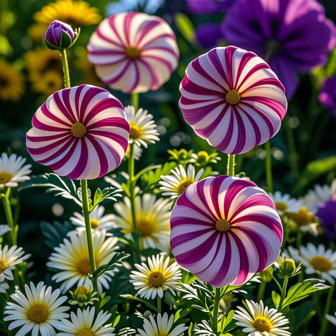 🌺 Peppermint Candy Flower Seeds 🌺