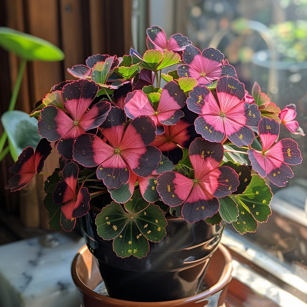 Oxalis Bulbs - Purple Lucky Clover Plant