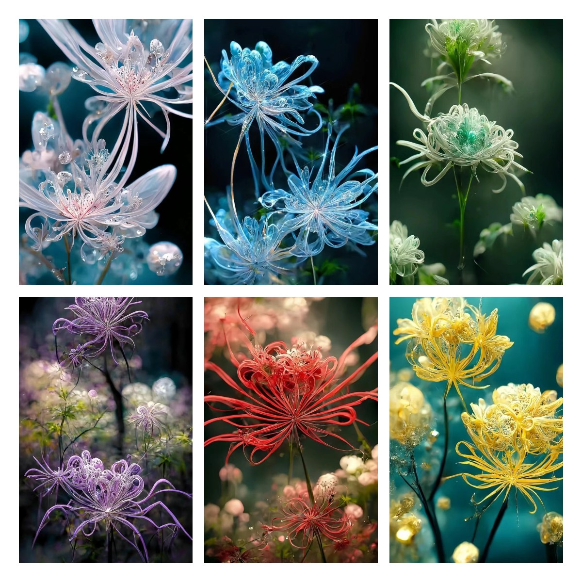 🌈Colorful Spider Lilies- Easy Care