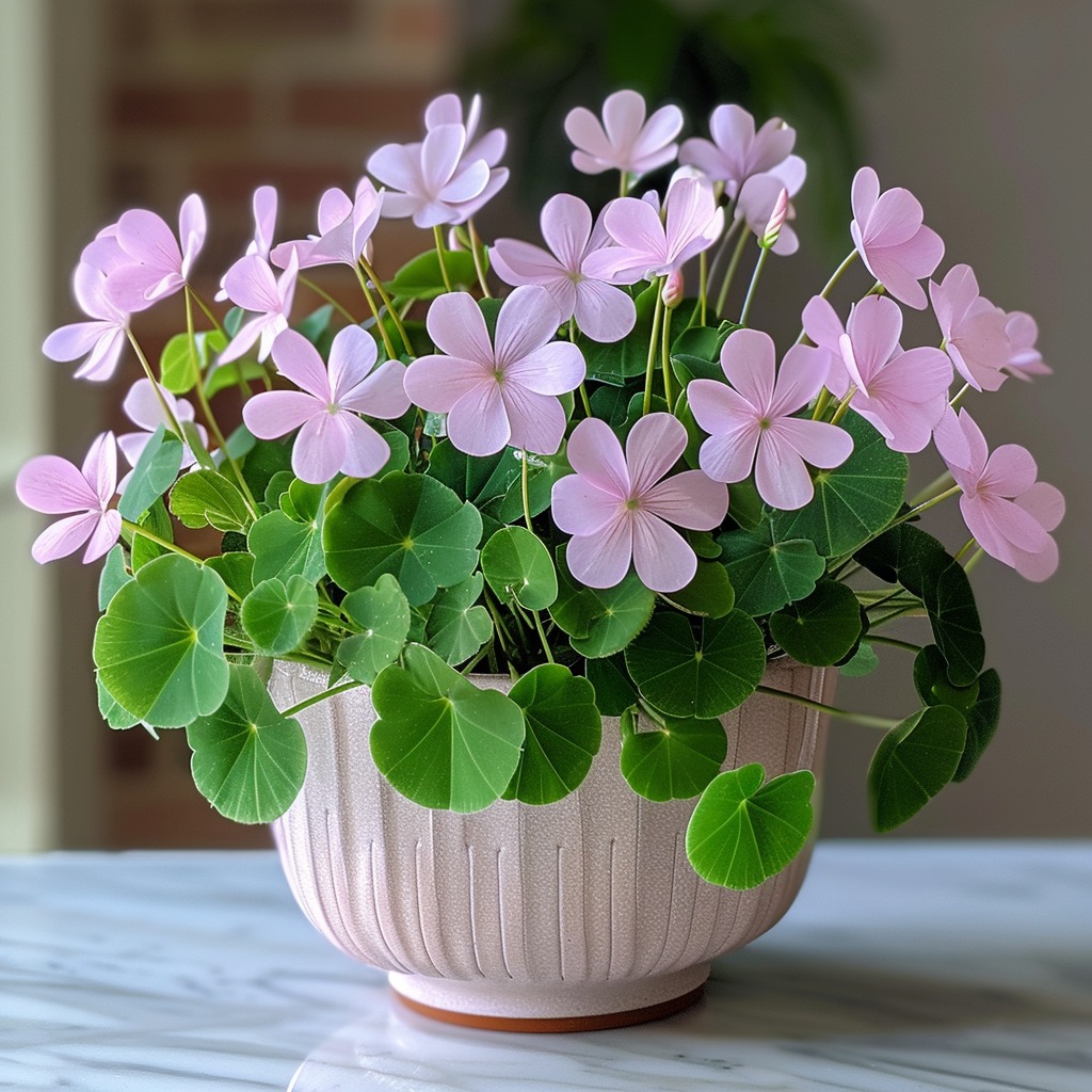 Oxalis Bulbs - Purple Lucky Clover Plant