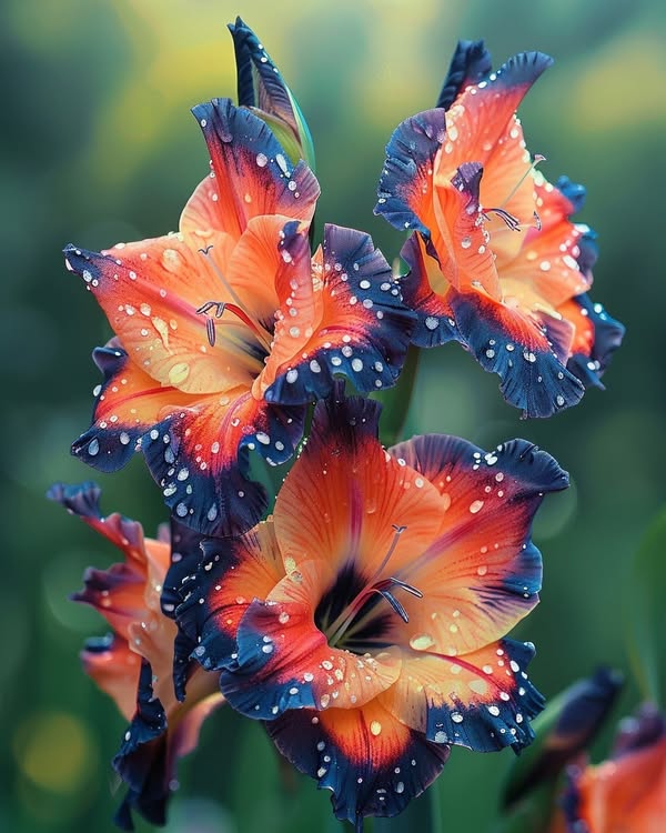 Rare Multi-Colored Gladiolus Bulbs