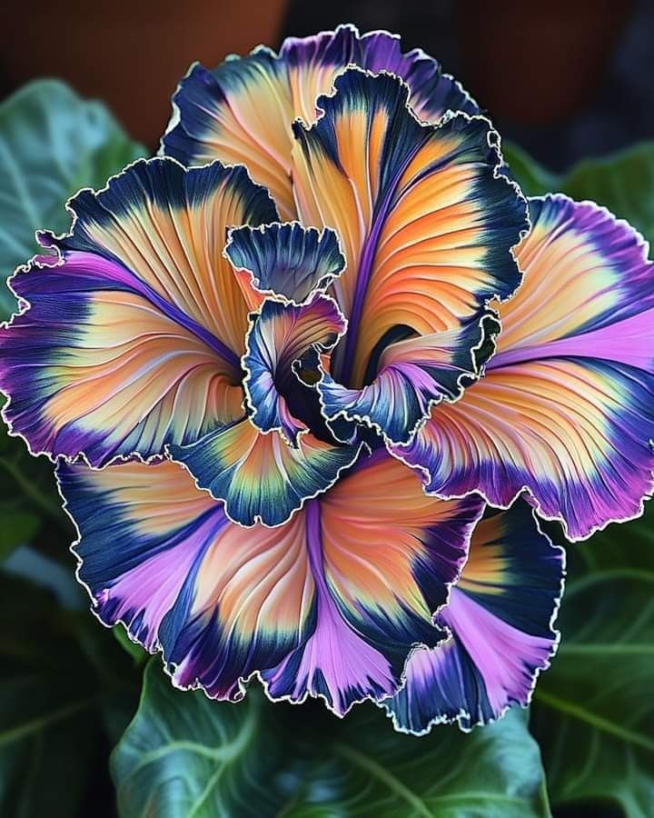 🎁Rainbow Ruffles Iris germanica