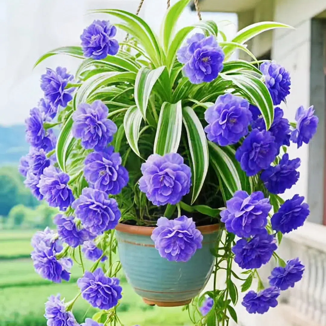 Grand Bloom Spider Plant Seeds/Bulbs 💐 Nature’s Hanging Masterpiece of Color & Grace