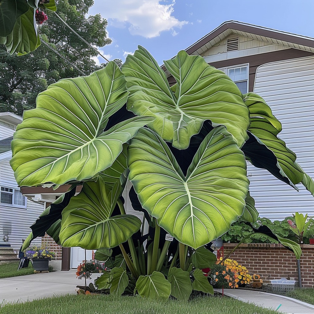 🌿Fascinating giant caladium🌈