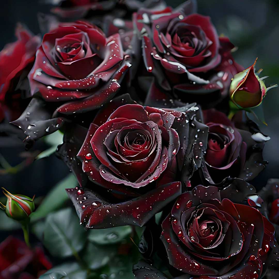 🌹Neues Rosenprodukt🍫Schwarze Bockrose✨so seidig wie schwarze Schokolade