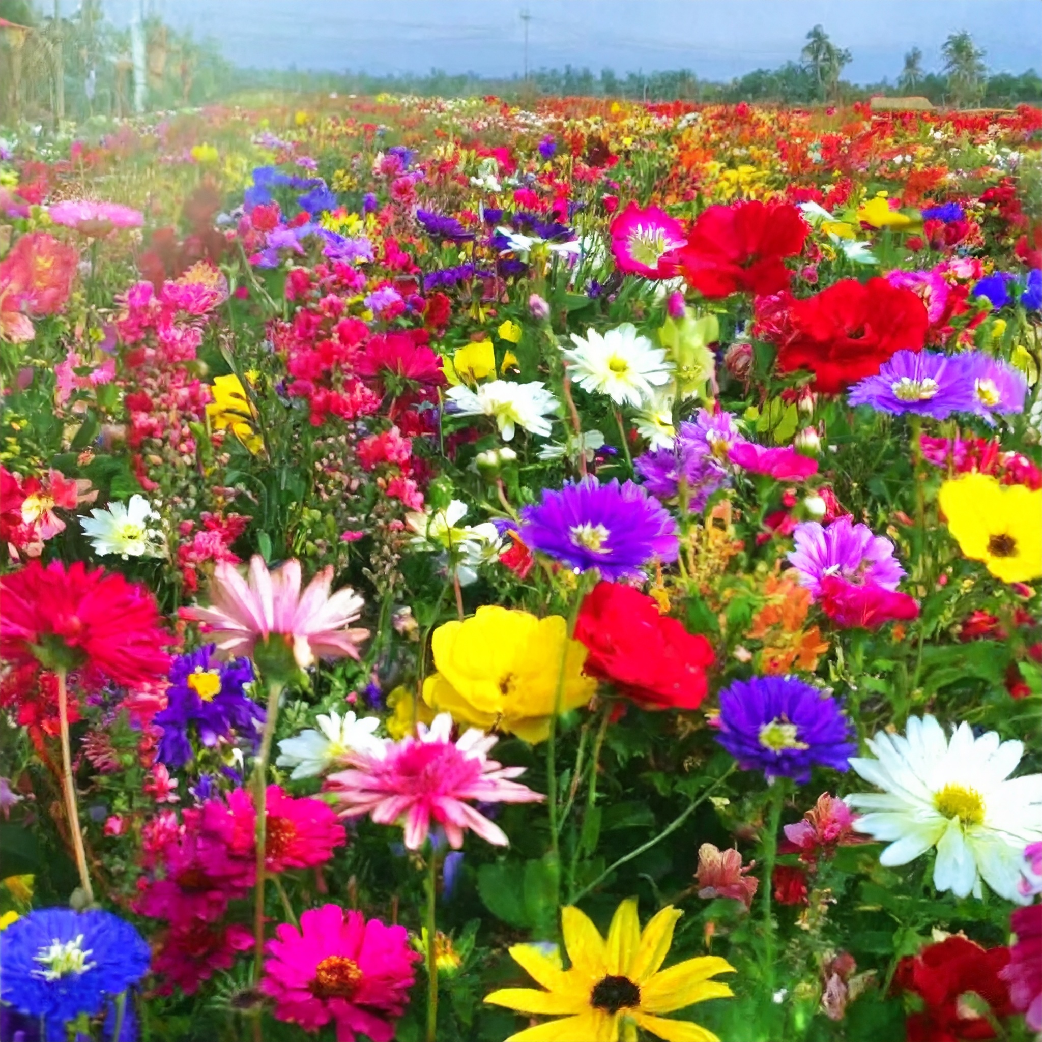 Mixed Seasonal Blooming Flower Seeds - Easy Care-chloriseeds