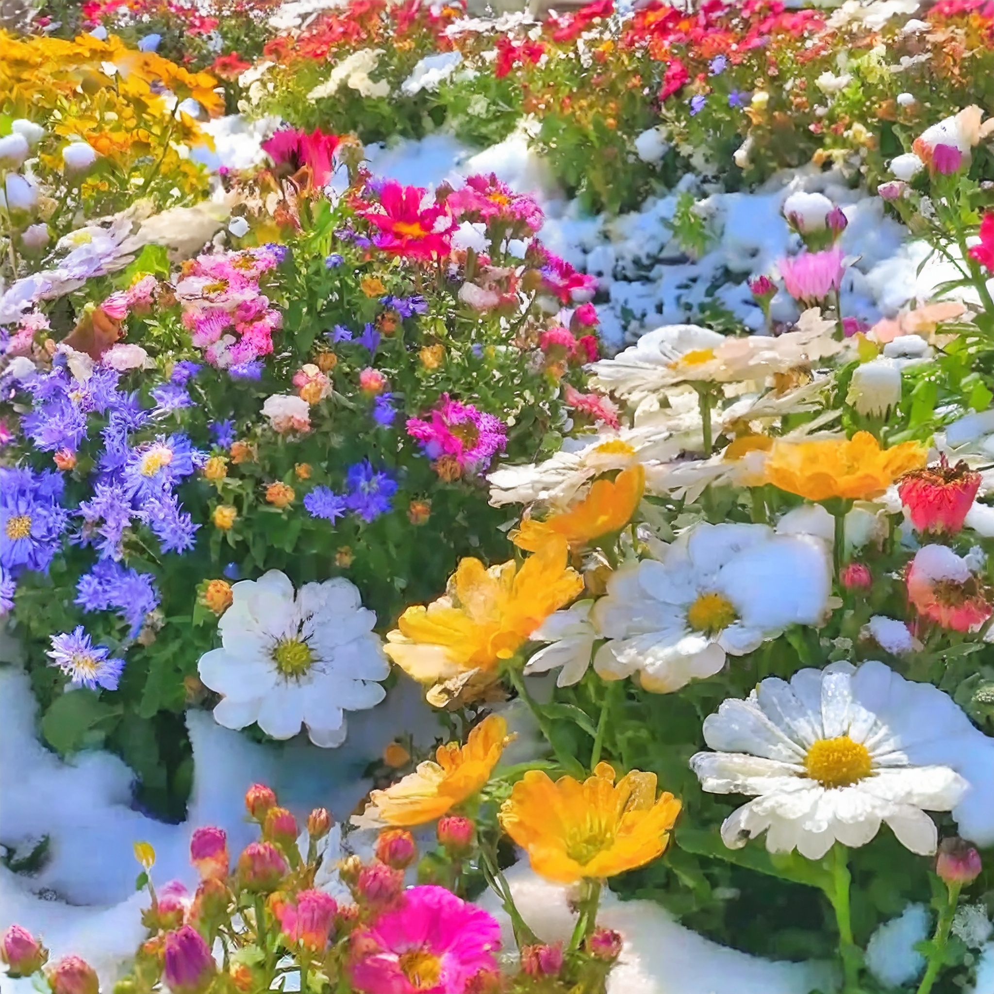 Mixed Seasonal Blooming Flower Seeds - Easy Care-chloriseeds