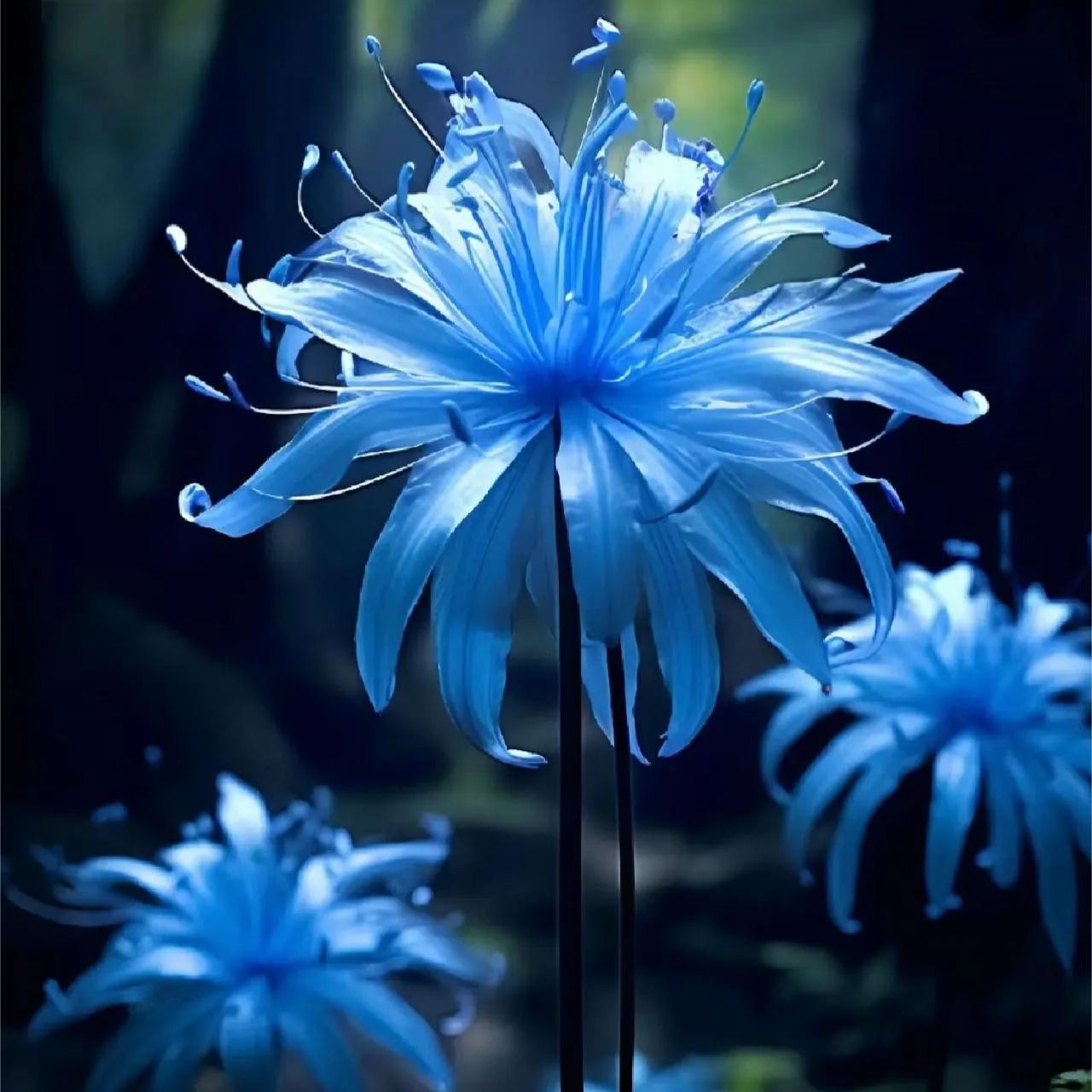 💙Blue Spider Lily Bulbs: Where Mystery Meets Beauty-chloriseeds