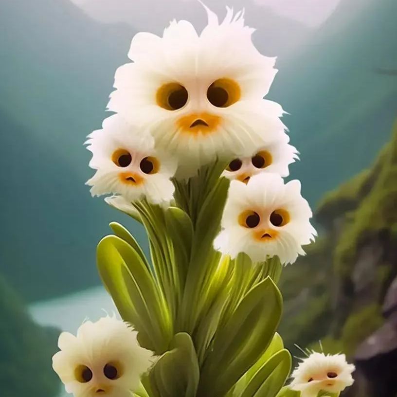 Big-Eyed Monkey Orchid Seeds-Add Playful Charm to Your Garden