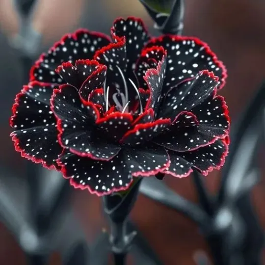 🌻Black and Red Sunflower (Helianthus annuus) – Dramatic & Unique Garden Centerpiece🌻 