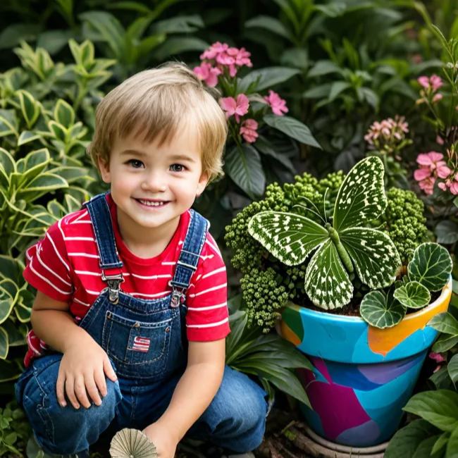 Enchanted Butterfly Foliage Plant--Fairywing Greenery🪽