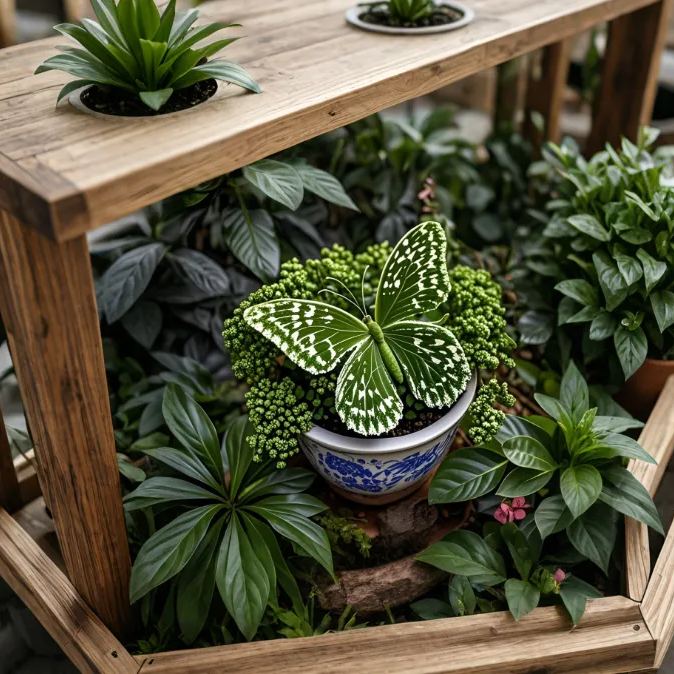 Enchanted Butterfly Foliage Plant--Fairywing Greenery🪽