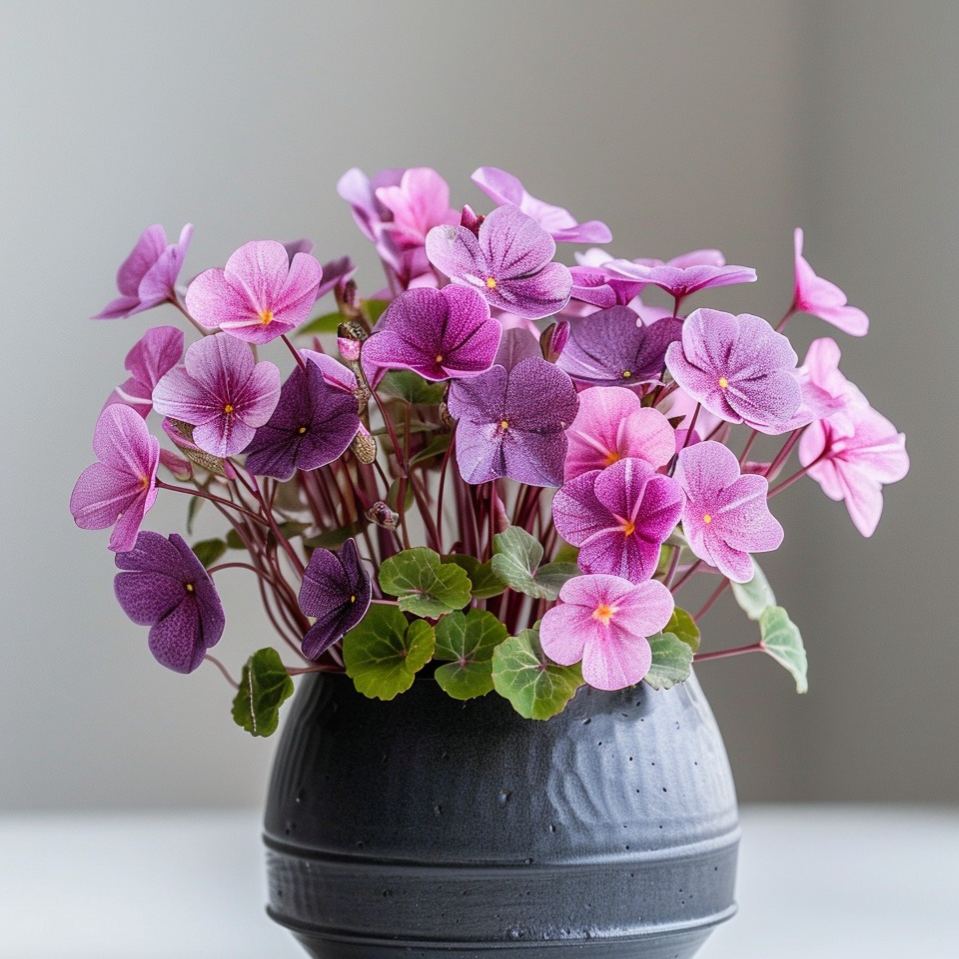 Oxalis Bulbs - Purple Lucky Clover Plant