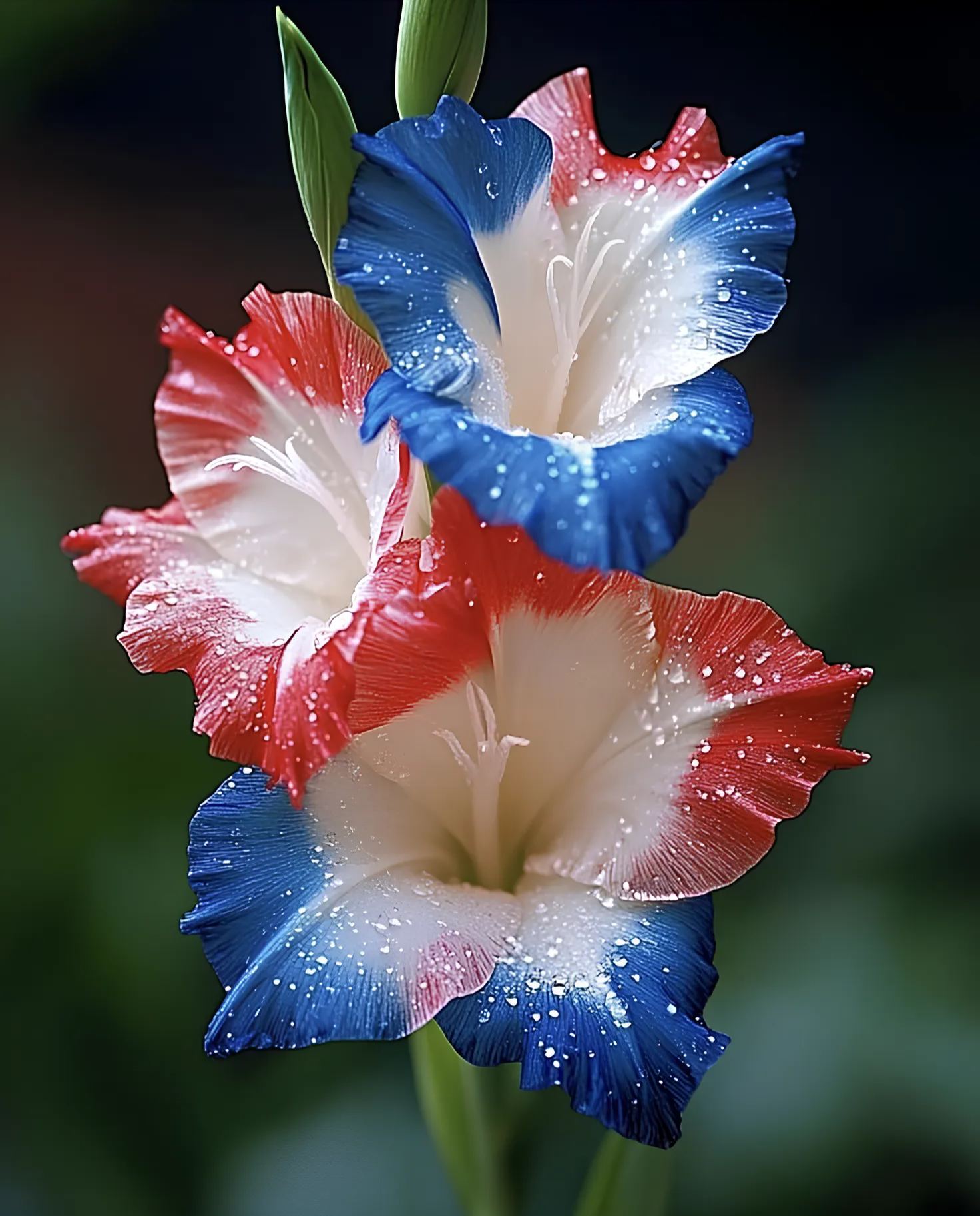 Rare Multi-Colored Gladiolus Bulbs