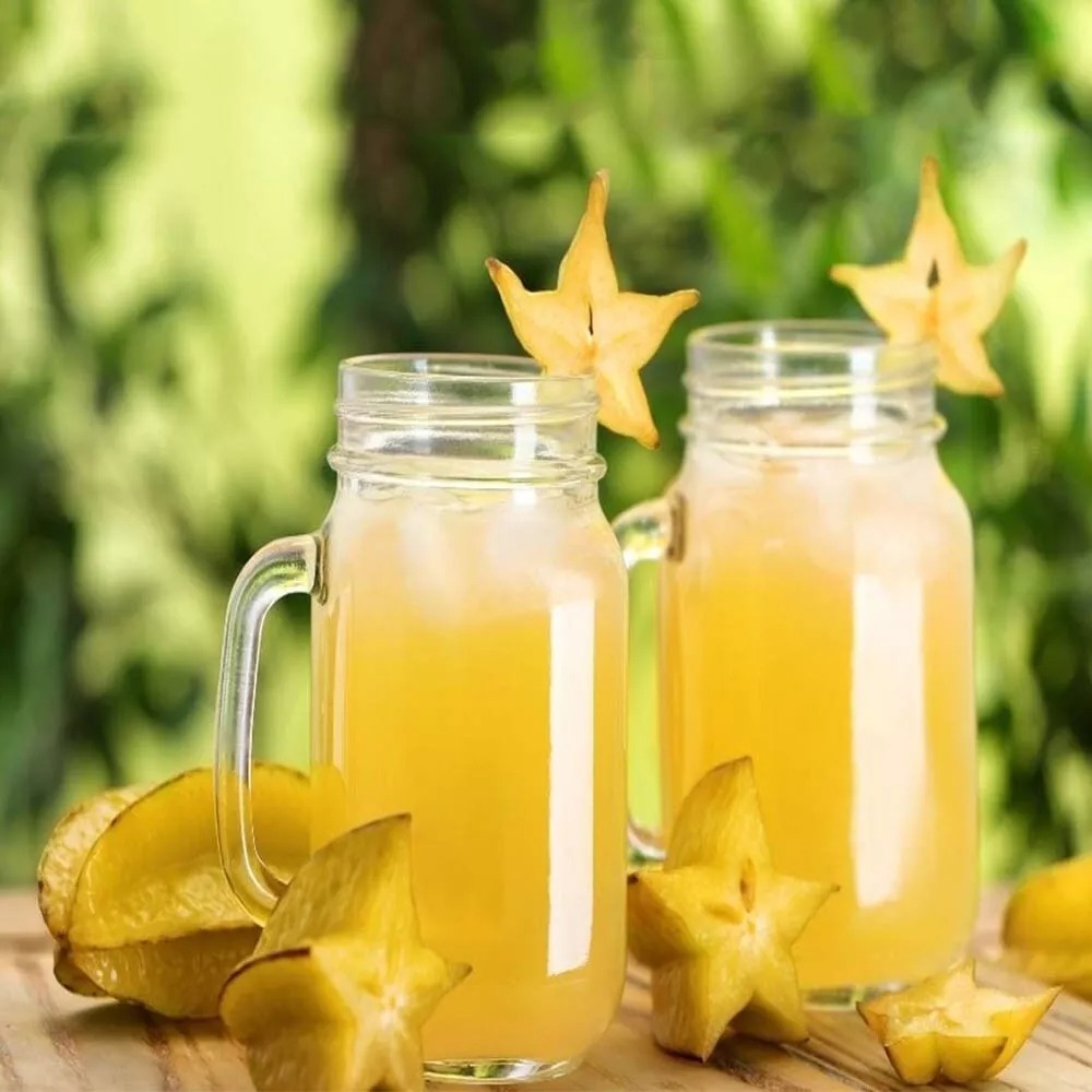 Four Season Sweet Yellow Averroes Carambola Seeds, Star Fruit Seeds