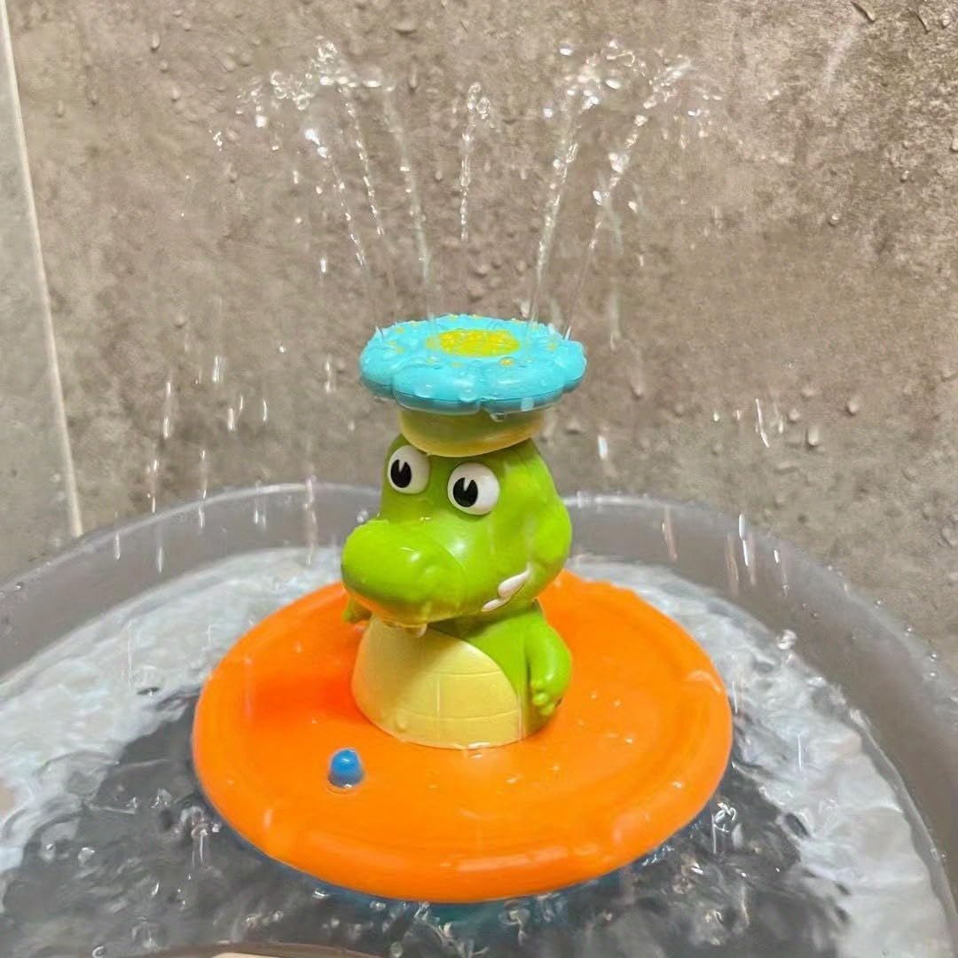 Spinning Crocodile Bath Toy – Safe & Colorful Water Fun