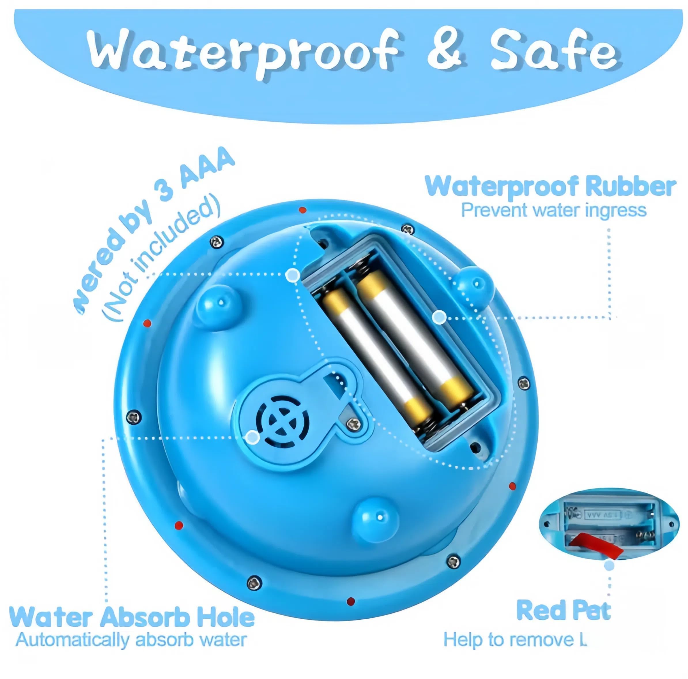 Spinning Crocodile Bath Toy – Safe & Colorful Water Fun