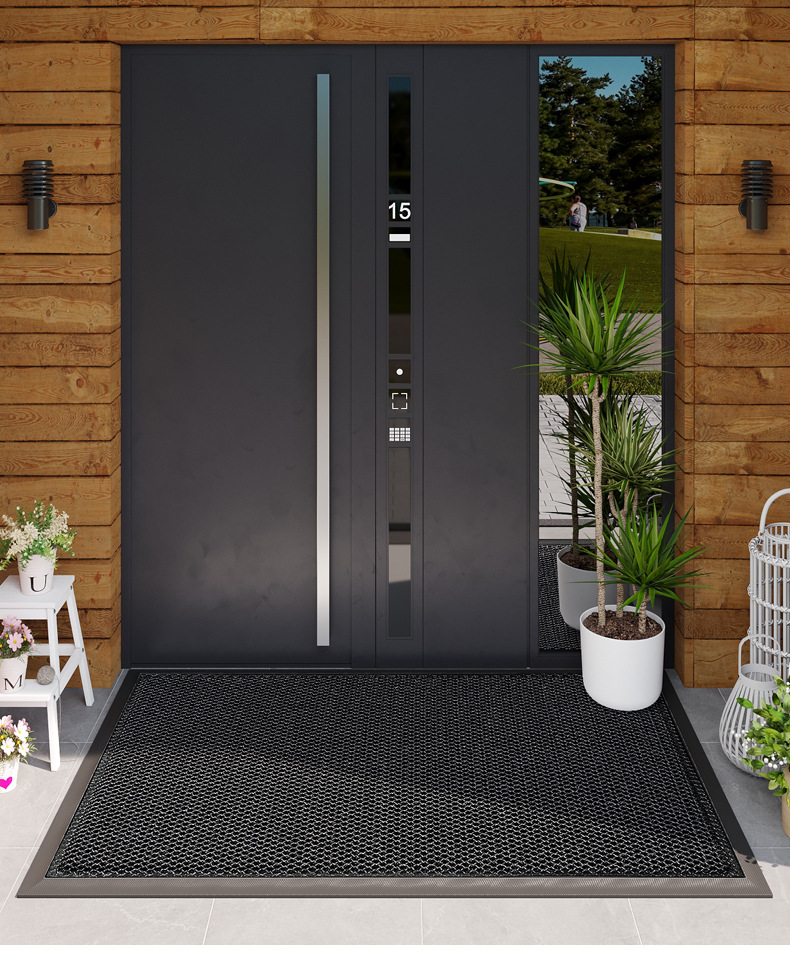 Mesh Quick-Dry Door Mat – Heavy-Duty, Sand and Dirt Trapper for Outdoor & Indoor Use