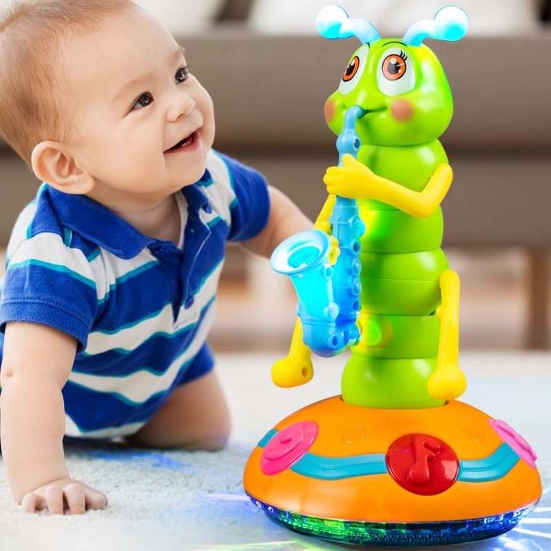 Dancing Toy with Light and Music Caterpillar Toys