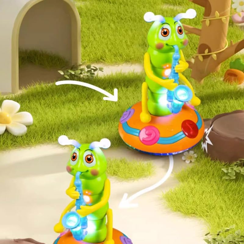Dancing Toy with Light and Music Caterpillar Toys