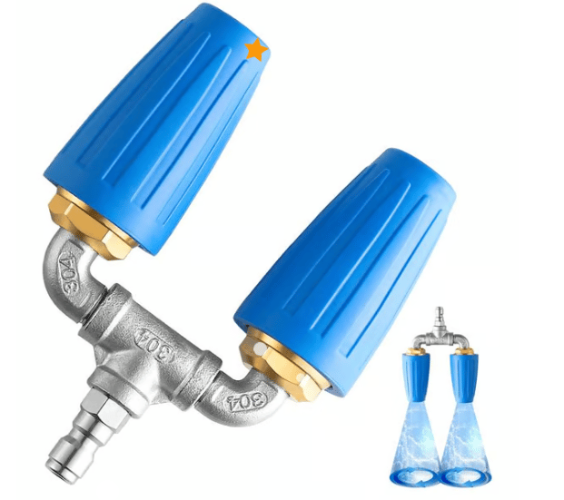 🔥Dual Turbo Nozzle Pressure Washer